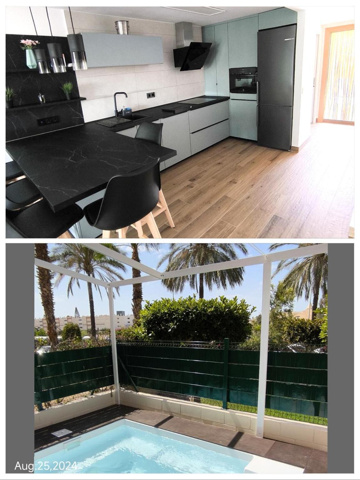 Bajo De Diseno, Piscina Privada Climatiza, 150M De La Playa Daire L'Île-Rousse Dış mekan fotoğraf